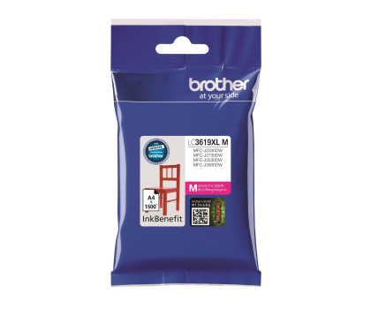 Tusz Brother LC3619XLM magenta 1500 str.